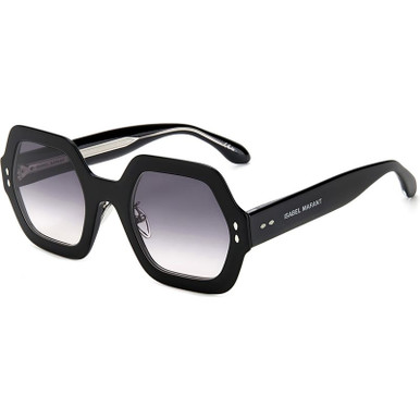 Ely IM 0004/S - Black/Dark Grey Gradient Lenses