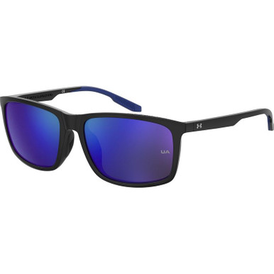 Black and Blue/Blue Mirror Lenses