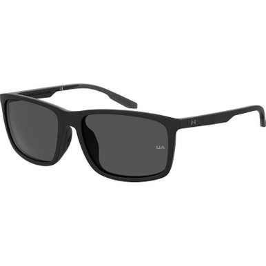 Under Armour UA Loudon, Matte Black/Grey Lenses