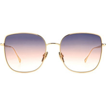 Isabel Marant Oversized Embellished Square Luxury Shades, Rose Gold Flat IM0081 Women main image 2