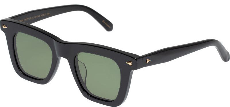 Karen Walker Triple Ripple Sunglasses in Clear Translucent Karen Walker Triple Ripple Sunglasses Clear acetate – Naked Pear main image 4
