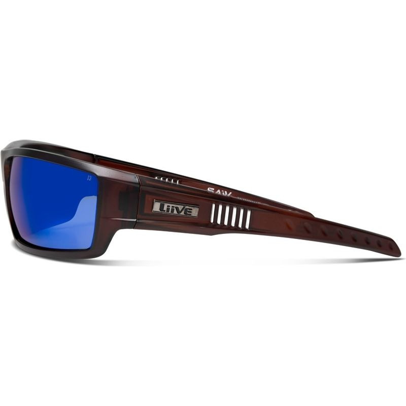 Liive Vision Saw Safety Sunglasses - Matt Xtal Beer