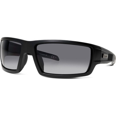 Liive Saw Safety - Matte Black/Grey Lenses