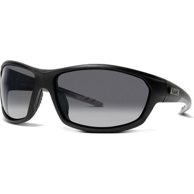 Liive Drill Safety, Matte Black/Grey Gradient Lenses