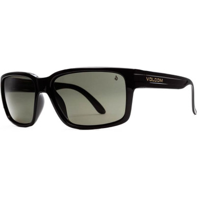 Volcom Stoneage, Gloss Black/Grey Lenses