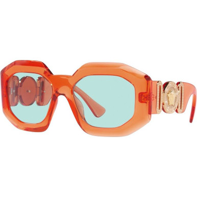 VE4424U - Transparent Orange/Light Azure Lenses