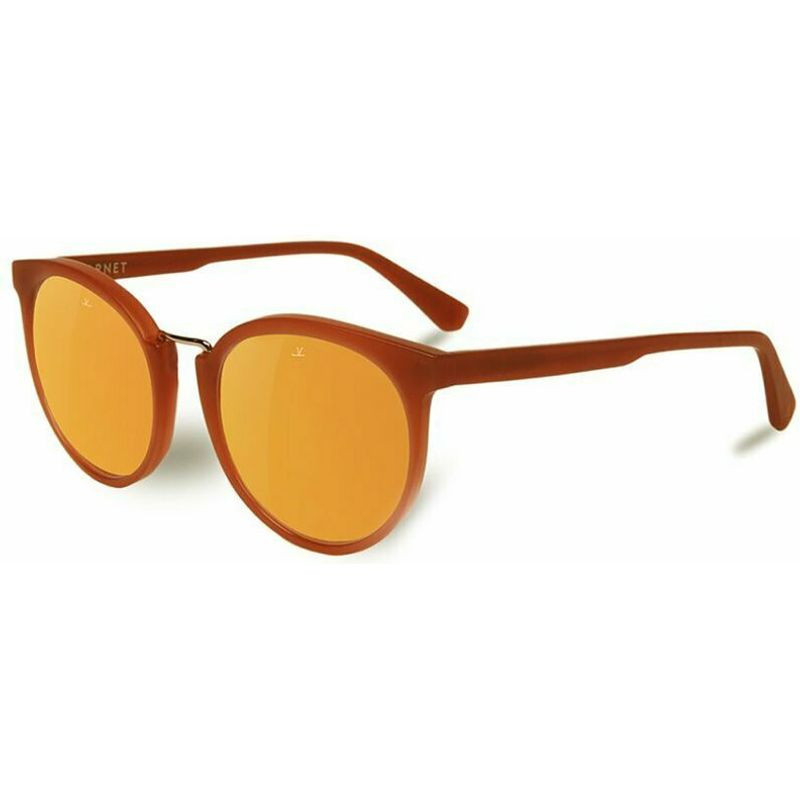 OUTLET Vuarnet Cable Car Cat Eye (O) Matte Brick Red and Gold/Bronze Flash Lenses