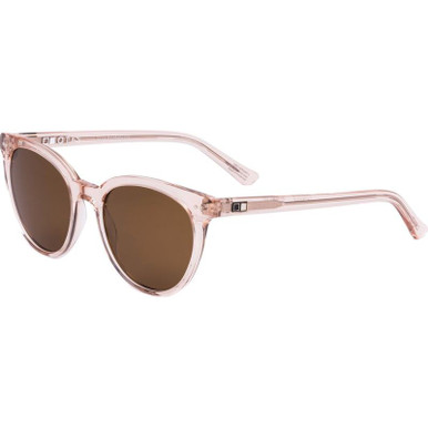 OTIS Jazmine, Eco Crystal Coral/Brown Glass Polarised Lenses