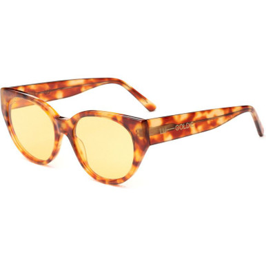 Lu Goldie Mieli, Burnt Honey/Yellow Lenses