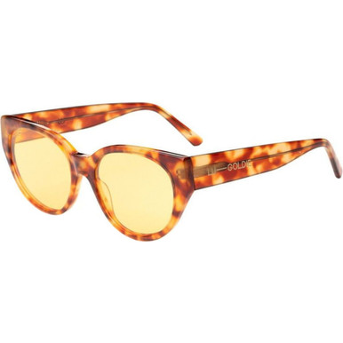 Lu Goldie Mieli - Burnt Honey/Yellow Lenses