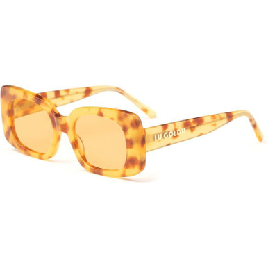 Lu Goldie Coco - Creme Brulee/Yellow Lenses