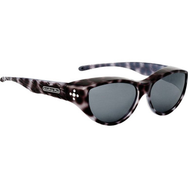 Chic Kitty - Black Cheetah/Grey Polarised Lenses