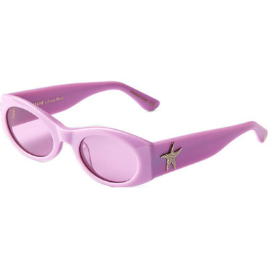 Suede - Mauve Polished/Velvet Lenses