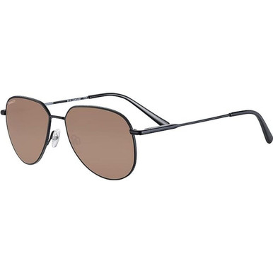 Serengeti Haywood - Matte Black/Drivers Photochromic Polarised Glass Lenses