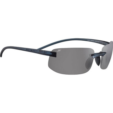 Lupton Small - Matte Crystal Black/PhD 2.0 CPG Photochromic Polarised Lenses