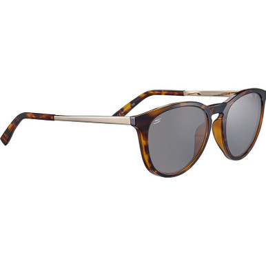 Brawley - Shiny Classic Tort/Smoke Saturn Photochromic Polarised Lenses