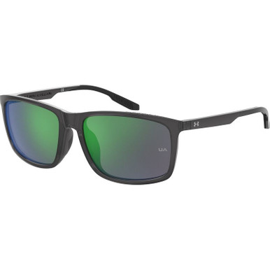 Crystal Grey/Green Mirror Lenses