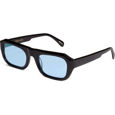 Shevoke Kenny - Black/Blue Lenses