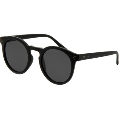 Carve Fletcher - Matte Black/Dark Grey Polarised Lenses