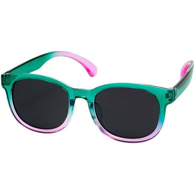 Just Sunnies Kids 1812 - Green Pink/Smoke Lenses