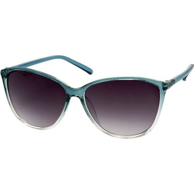 JS Eyewear 8672 - Blue/Smoke Gradient Lenses