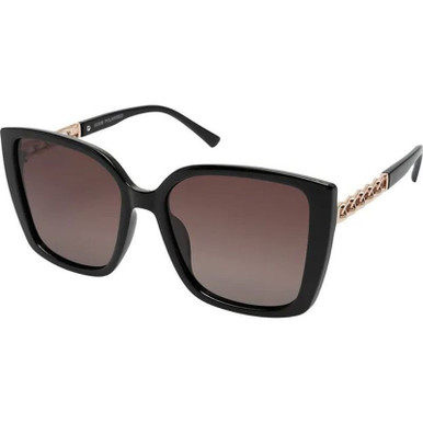 Black/Brown Gradient Polarised Lenses