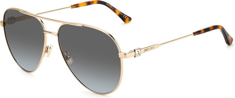 Jimmy Choo Olly Rose Gold/Grey Azure, Afterpay