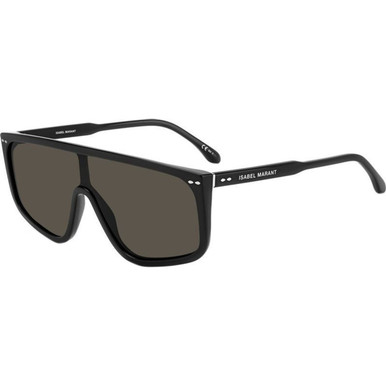 Isabel Marant IM 0096/S - Black/Grey Lenses