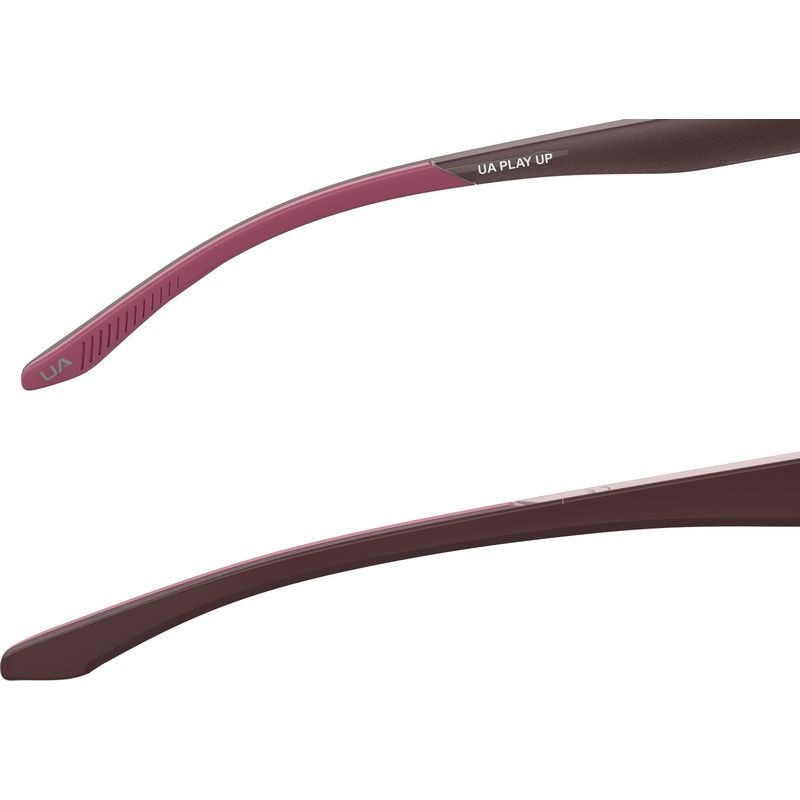 Under Armour UA Play Up Burgundy and Pink/Violet Gradient Polarised Lenses