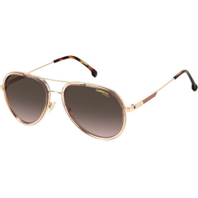 Carrera 1044/S, Nude/Brown Gradient Lenses