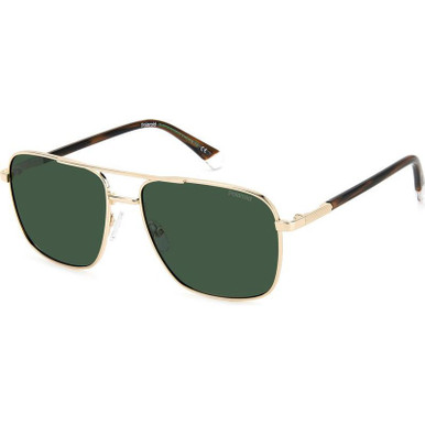 PLD 4128/S/X - Gold/Green Polarised Lenses 60 Eye Size