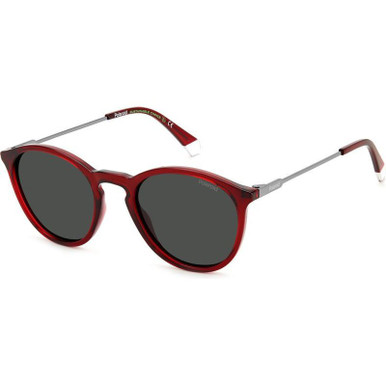 Polaroid PLD 4129/S/X, Red/Grey Polarised Lenses