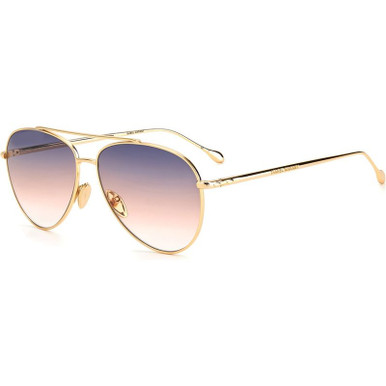 Isabel Marant Milo IM 0011/S - Rose Gold/Grey and Fuchsia Gradient Lenses