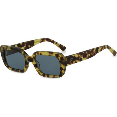 Havana Tort/Light Blue Polarised Lenses