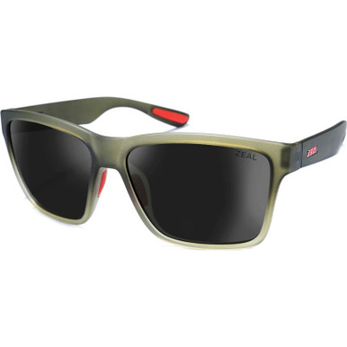 Mason - Olive Fade/Dark Grey Polarised Lenses