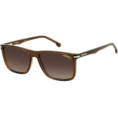 Carrera 298/S - Brown/Brown Gradient Polarised Lenses