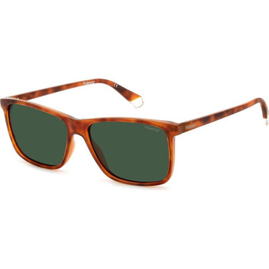 Red Havana/Green Polarised Lenses