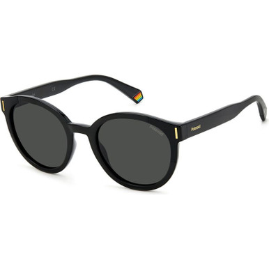 Polaroid PLD 6185/S - Black/Grey Polarised Lenses