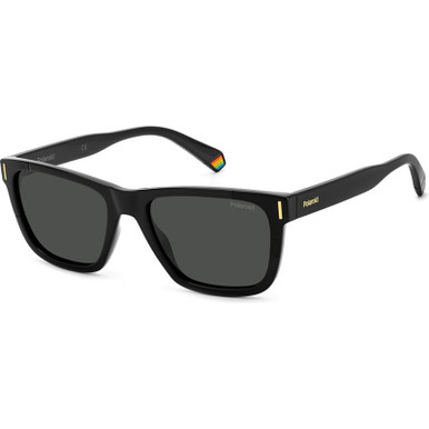 Polaroid PLD 6186/S, Black/Grey Polarised Lenses