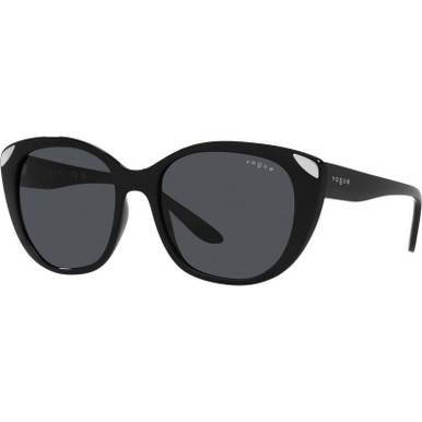 Vogue Eyewear VO5457S, Black/Dark Grey Lenses