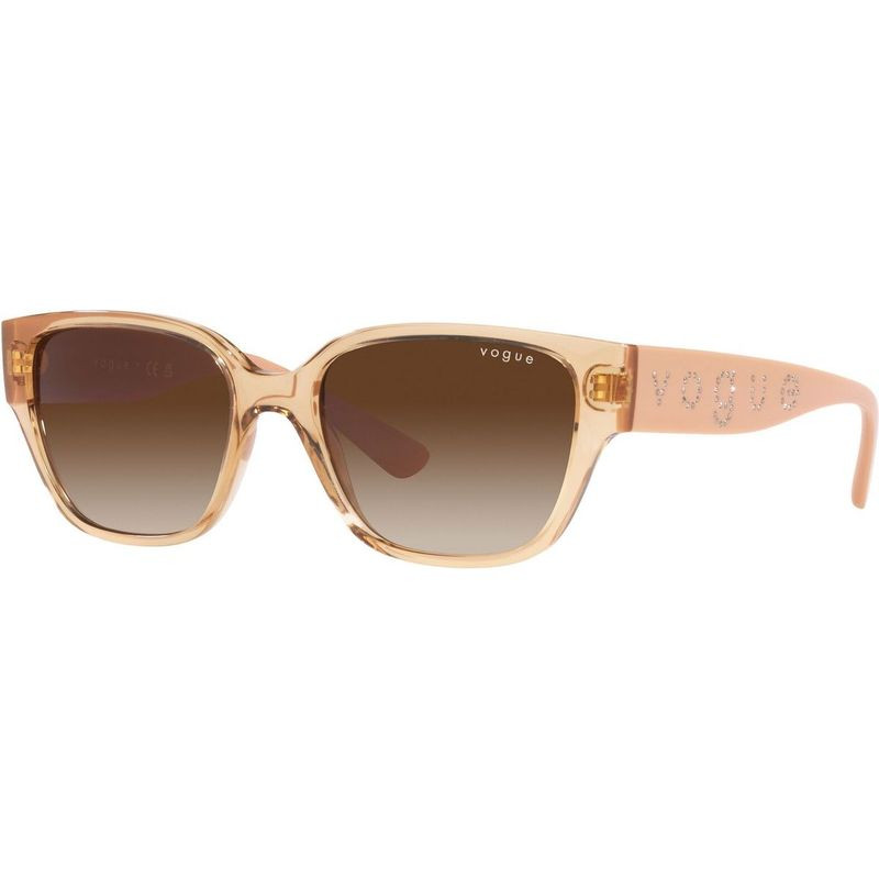 Vogue VO5459SB Transparent Light Brown/Brown | Afterpay