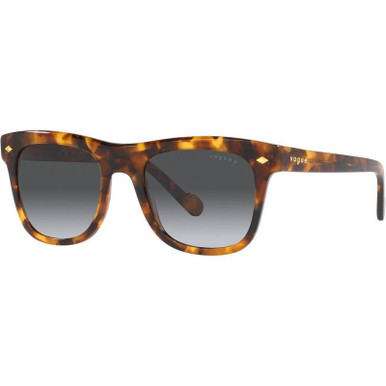 Vogue Eyewear VO5465S, Havana Honey/Grey Gradient Polarised Lenses