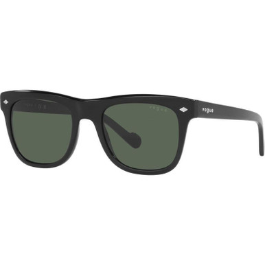 VO5465S - Black/Dark Green Lenses