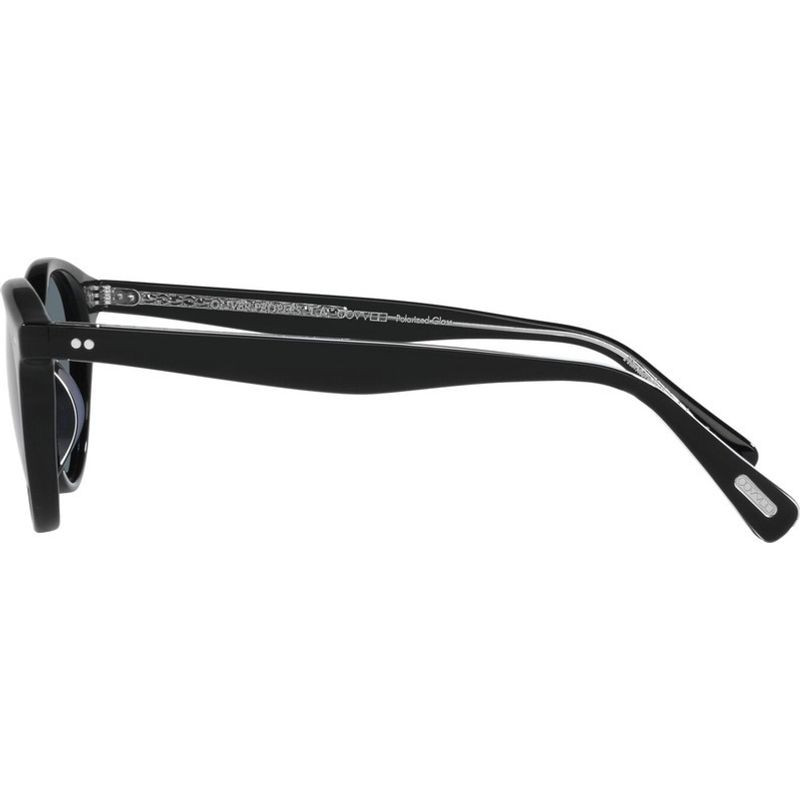Buy Oliver Peoples Romare Sun OV5459SU Black/Blue | Afterpay