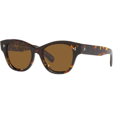 Oliver Peoples Eadie OV5490SU - DM2/True Brown Glass Lenses