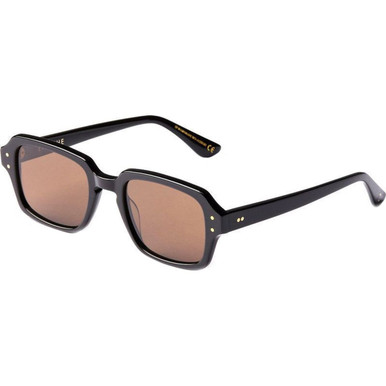 Epokhe Wilson - Polished Black/Bronze Polarised Lenses