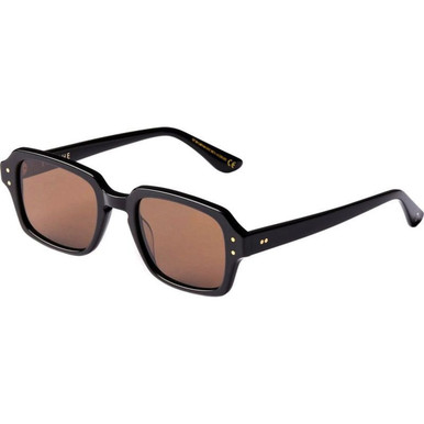 Epokhe Wilson - Polished Black/Bronze Polarised Lenses