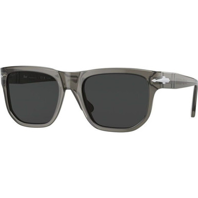 Persol PO3306S - Opal Smoke/Dark Grey Polarised Glass Lenses 55 Eye Size