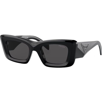 Prada PR13ZSF - Black/Dark Grey Lenses
