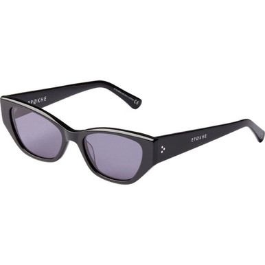 Polished Black/Black Lenses